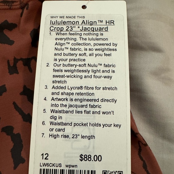 Lululemon Align Leggings NWT - Picture 4 of 6